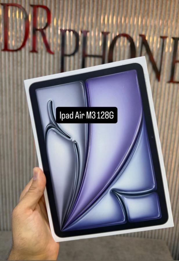 Apple iPad Air 11 (M3) 128 Go Noir — Neuf scellé · 128 Go · Noir, à Maamora, Kénitra