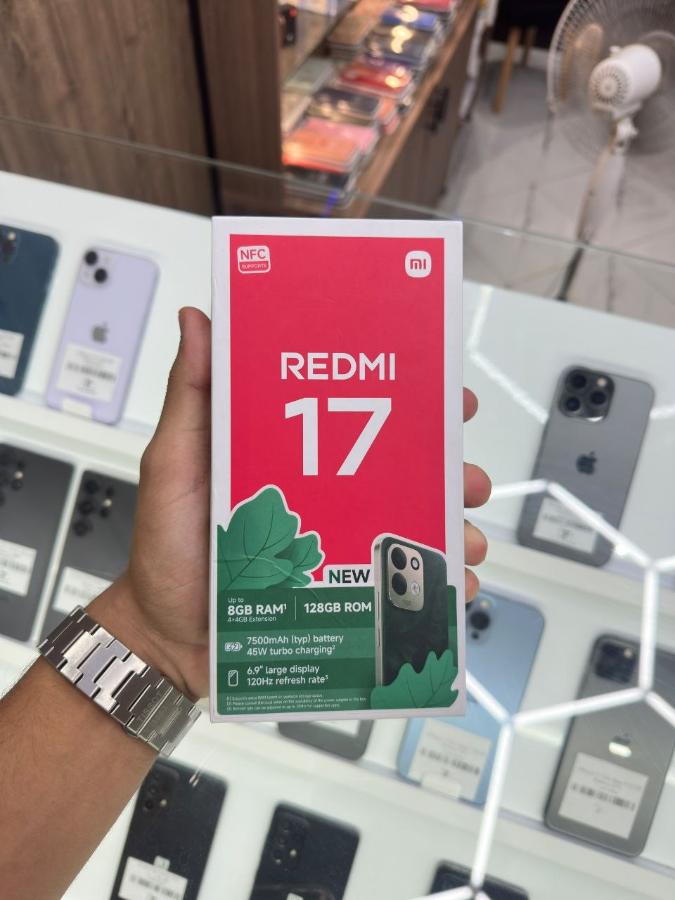 Xiaomi Redmi 17 128 Go — Neuf scellé · 128 Go · Bleu, à Mesnana, Tanger